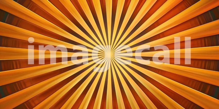 Patterned Background with Sunburst Effect, Dynamic Sunburst Effect Pattern, Burst of Energy and Color - Ai Generated