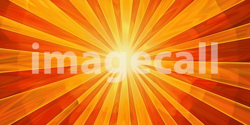 Patterned Background with Sunburst Effect, Dynamic Sunburst Effect Pattern, Burst of Energy and Color - Ai Generated