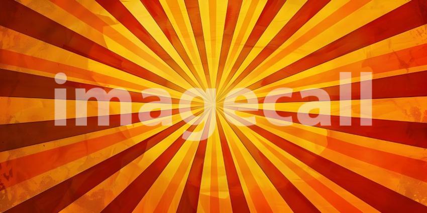 Patterned Background with Sunburst Effect, Dynamic Sunburst Effect Pattern, Burst of Energy and Color - Ai Generated