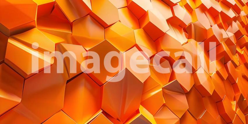 3d rendering of abstract metallic with Square Boxes background, Reflective surface of cubes - Ai Generated