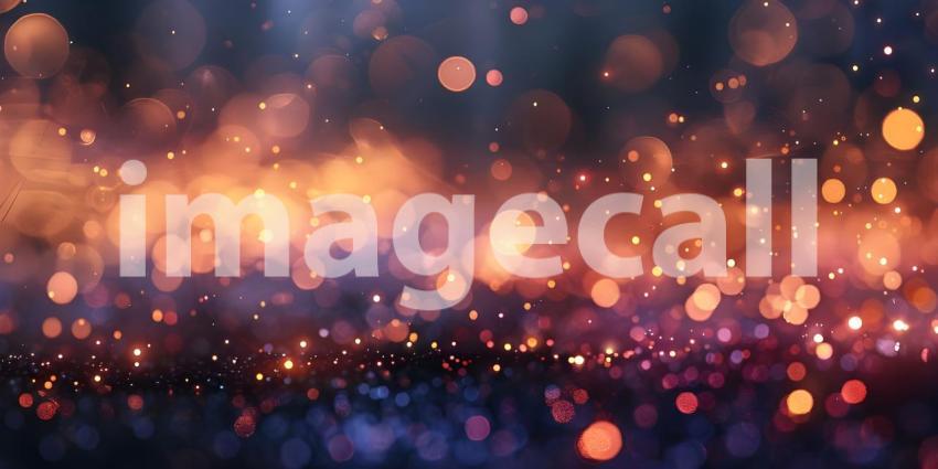 Golden glitter vintage lights background, Gold and black, de focused - Ai Generated