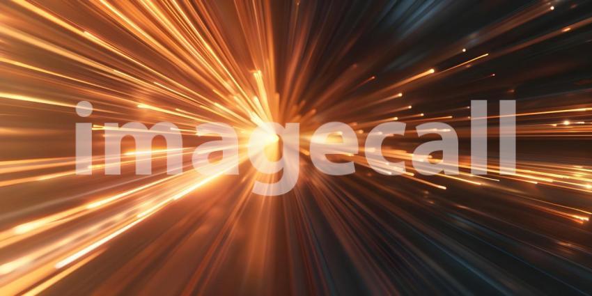Abstract of speed motion in dark and light motion blur background - Ai Generated