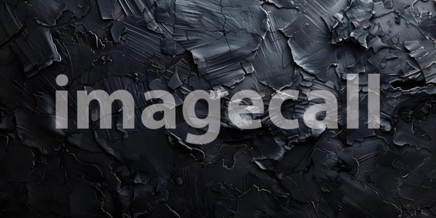 Dark Grunge Textured Background in Black, Black Grunge Texture Background with Dark Tones - Ai Generated