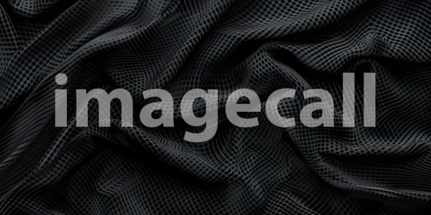 Luxurious Black Fabric Background, Elegant Black Fabric Texture Background - Ai Generated