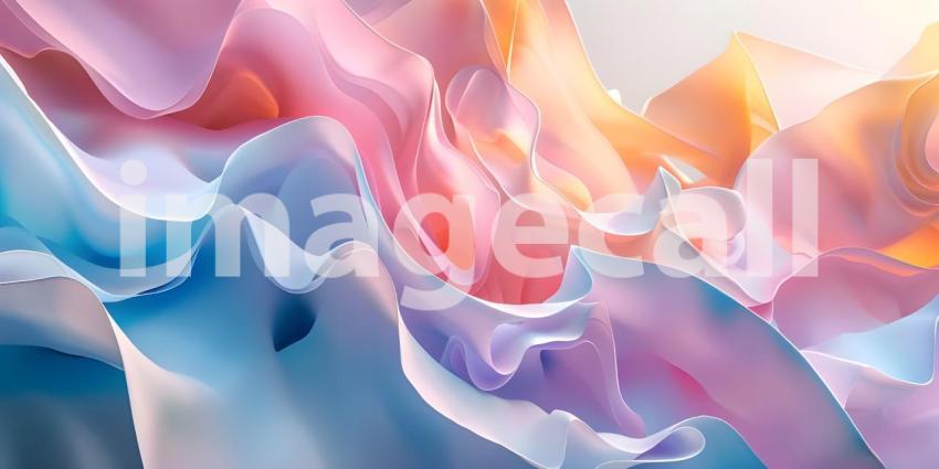 Abstract rainbow background, Vibrant Rainbow Abstraction, Colorful Spectrum Background - Ai Generated