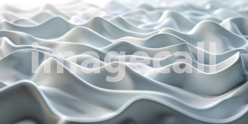 3D Wavy Texture Design, Abstract Wavy Pattern Render, Dynamic 3D Wave Background - Ai Generated