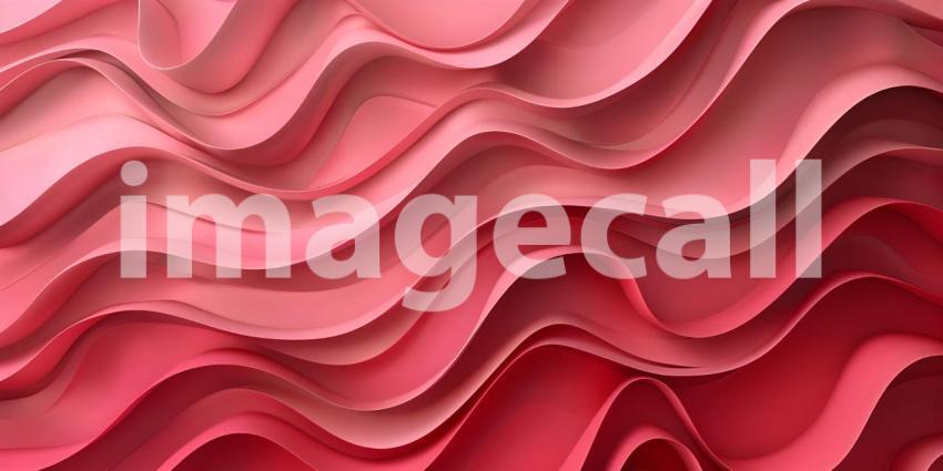 3D Wavy Texture Design, Abstract Wavy Pattern Render, Dynamic 3D Wave Background - Ai Generated