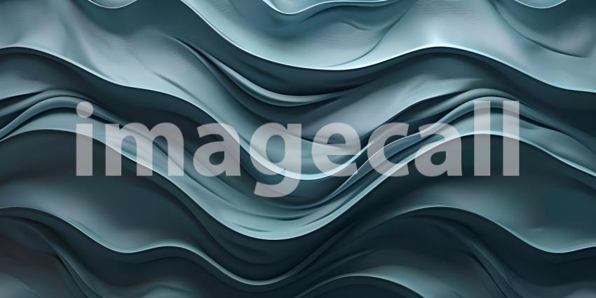 3D Wavy Texture Design, Abstract Wavy Pattern Render, Dynamic 3D Wave Background - Ai Generated