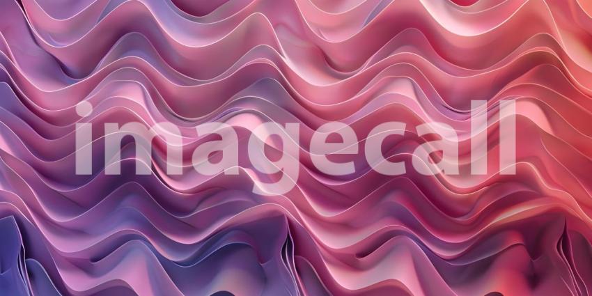 3D Wavy Texture Design, Abstract Wavy Pattern Render, Dynamic 3D Wave Background - Ai Generated