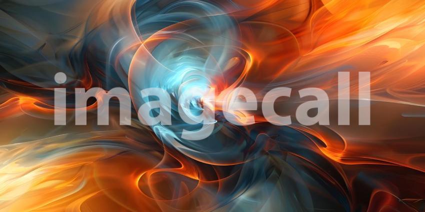Vibrant Abstract Digital Waves, Colorful Dynamic Wave Pattern, Digital Wavy Spectrum Background - Ai Generated