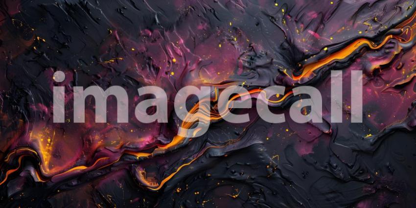 Abstract Rough Art: Painterly Texture Background, Expressive Artistry: Rough Painting Texture - Ai Generated