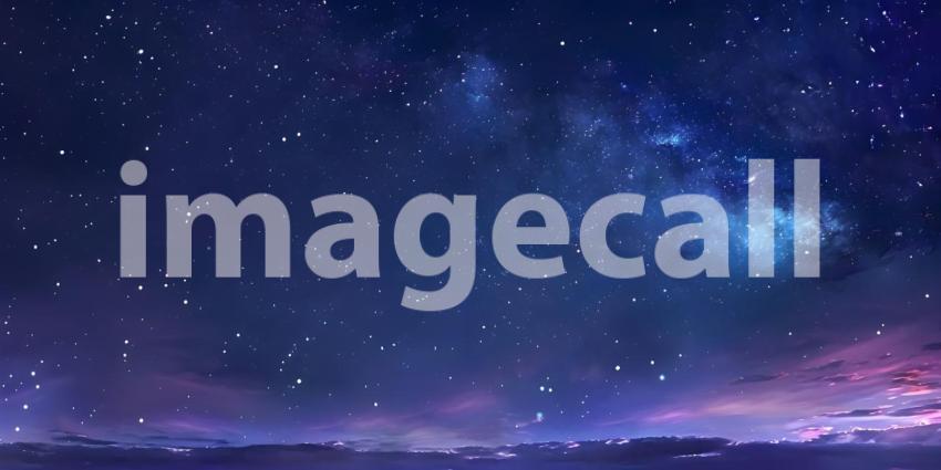 Beautiful sky night with stars background - Ai Generated