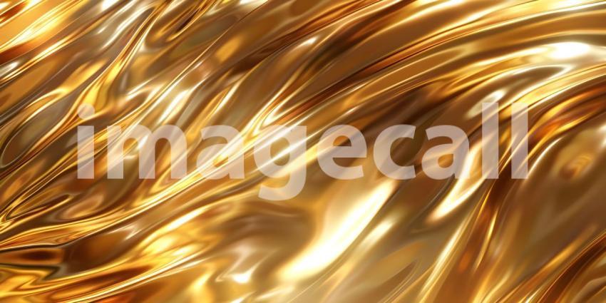 Contemporary Gold Brushed Texture, Sleek Modern Metallic Background, Stylish Brushed Gold Surface - Ai Generated