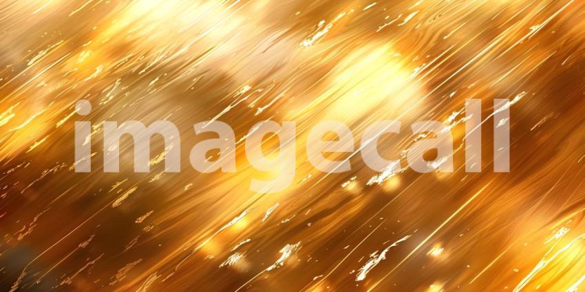 Contemporary Gold Brushed Texture, Sleek Modern Metallic Background, Stylish Brushed Gold Surface - Ai Generated