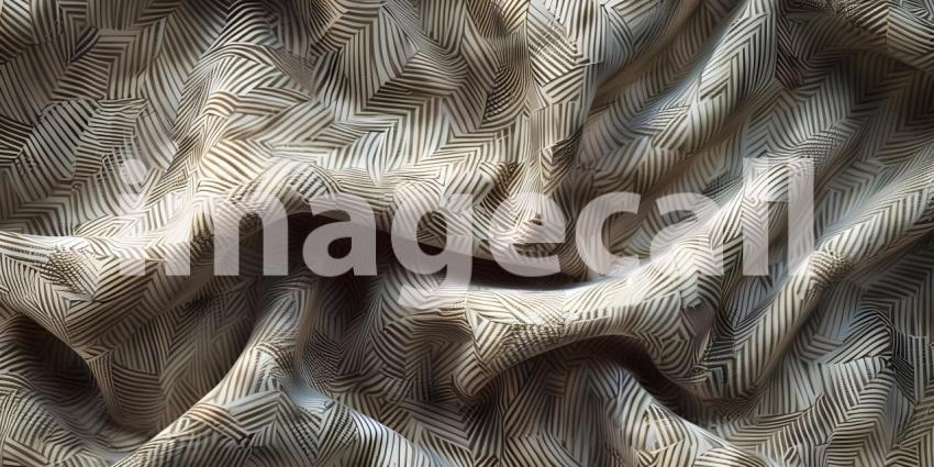 Textured Fabric Canvas Backdrop, Woven Cloth Material Background, Textile Canvas Texture Design - Ai Generated
