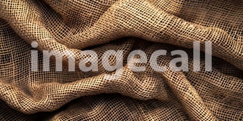 Textured Fabric Canvas Backdrop, Woven Cloth Material Background, Textile Canvas Texture Design - Ai Generated