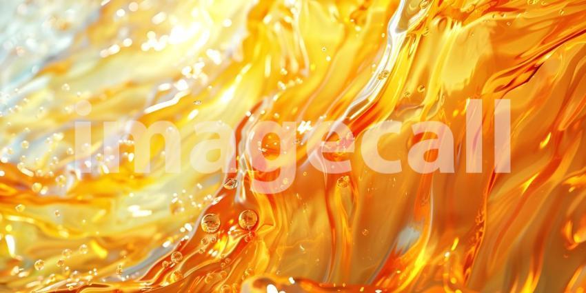 Dynamic Colorful Fluid Artistry Background, Vivid Abstract Liquid Patterns, Chromatic Flowing Abstract - Ai Generated