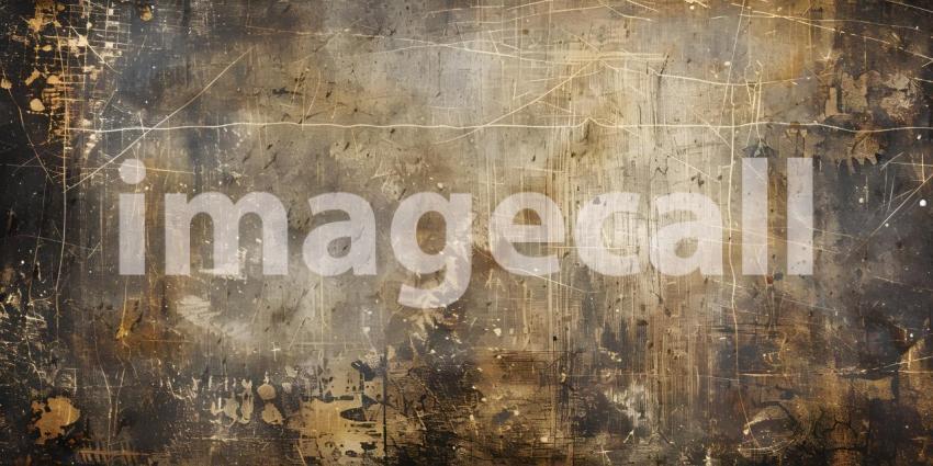 Distressed vintage grunge texture with scratches background - Ai Generated