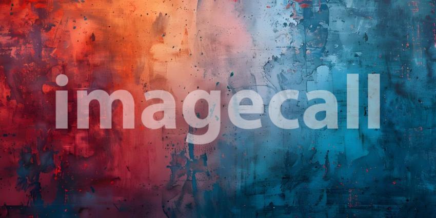 Bold Vibrant Grunge Texture Background, Dynamic Grainy Abstract Background, Vibrant Grainy Grunge Background - Ai Generated