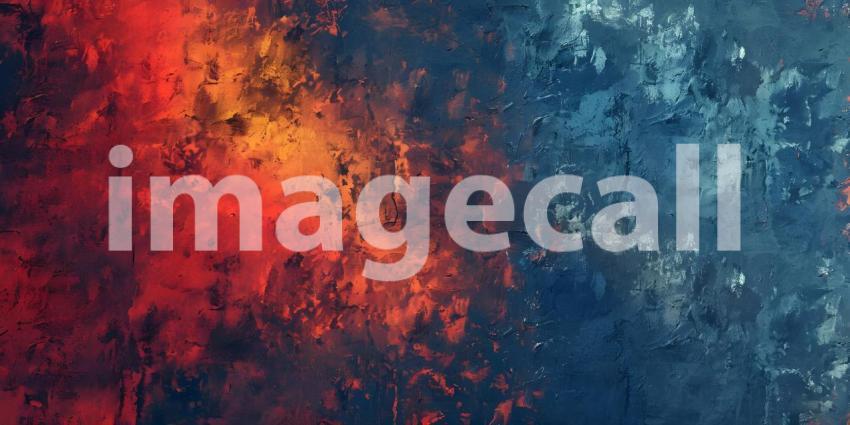 Bold Vibrant Grunge Texture Background, Dynamic Grainy Abstract Background, Vibrant Grainy Grunge Background - Ai Generated