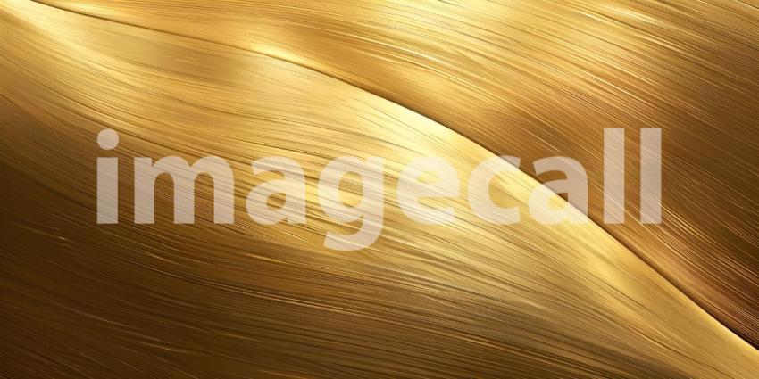 Brushed gold illustration background - Ai Generated
