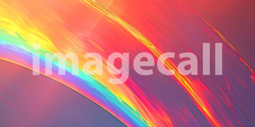 Colorful Abstract Artistic Background, Vibrant Abstract Color Splash Background - Ai Generated