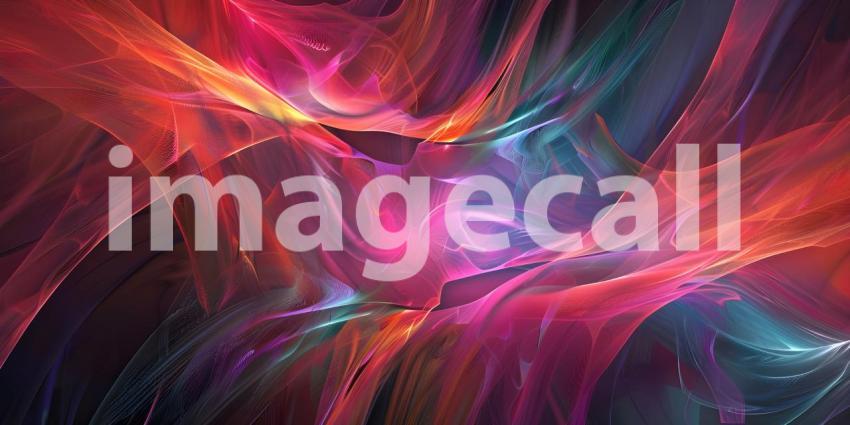 Colorful Abstract Artistic Background, Vibrant Abstract Color Splash Background - Ai Generated