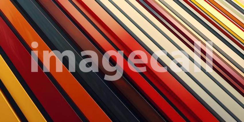 Striking Diagonal Stripes Background, Abstract Striped Patterns Background - Ai Generated