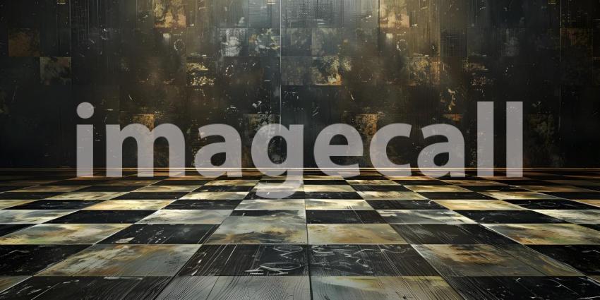 Abstract Stage Floor Backdrop, Room Stage Backdrop Abstract - Ai Generated