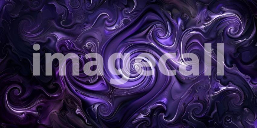 Enigmatic Purple Swirls Background, Mysterious Dark Purple Swirls - Ai Generated