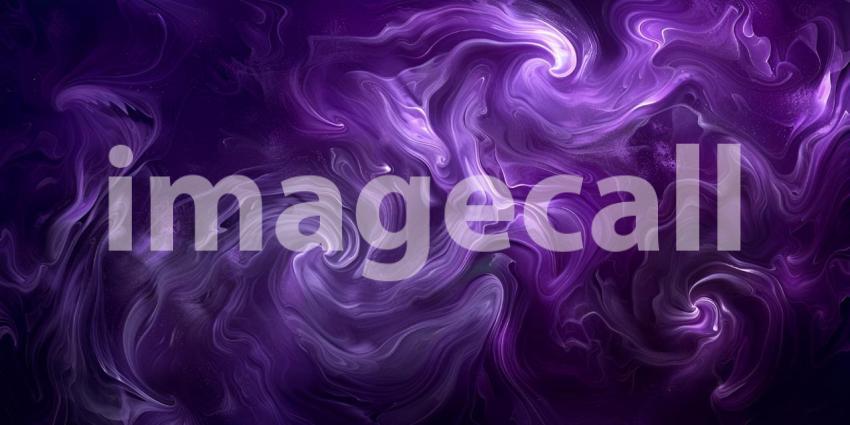 Enigmatic Purple Swirls Background, Mysterious Dark Purple Swirls - Ai Generated