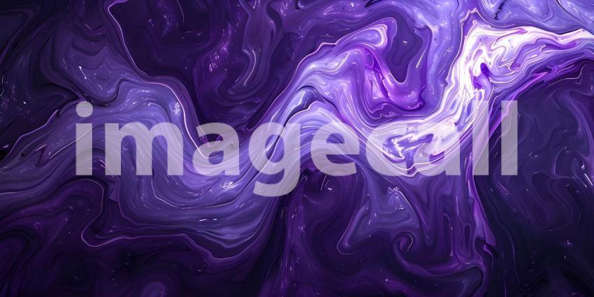 Enigmatic Purple Swirls Background, Mysterious Dark Purple Swirls - Ai Generated
