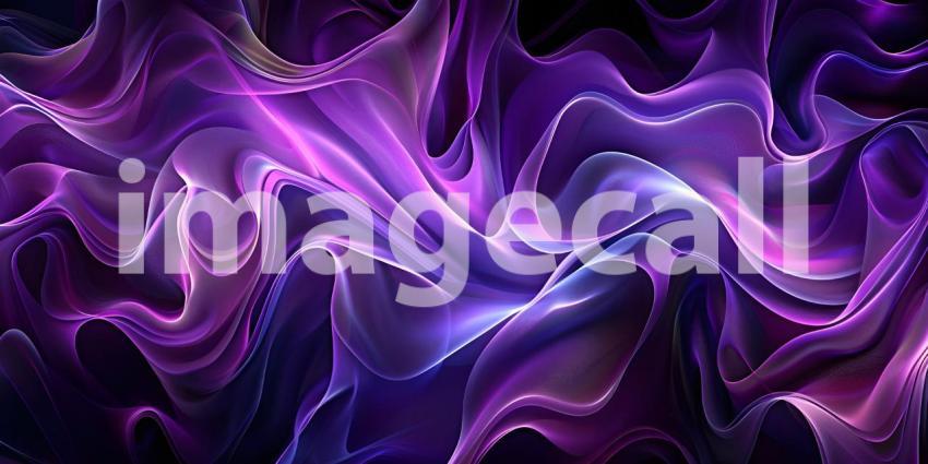 Enigmatic Purple Swirls Background, Mysterious Dark Purple Swirls - Ai Generated
