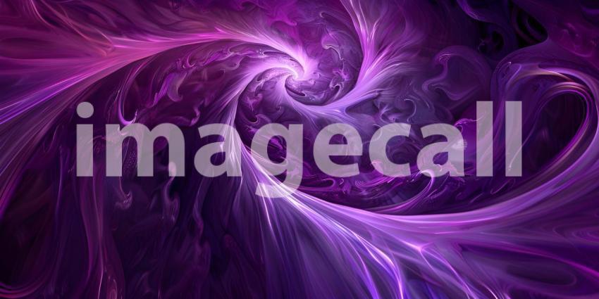 Enigmatic Purple Swirls Background, Mysterious Dark Purple Swirls - Ai Generated