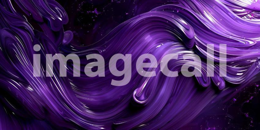 Enigmatic Purple Swirls Background, Mysterious Dark Purple Swirls - Ai Generated
