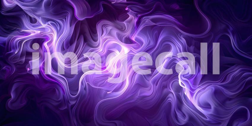 Enigmatic Purple Swirls Background, Mysterious Dark Purple Swirls - Ai Generated