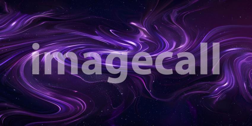 Enigmatic Purple Swirls Background, Mysterious Dark Purple Swirls - Ai Generated
