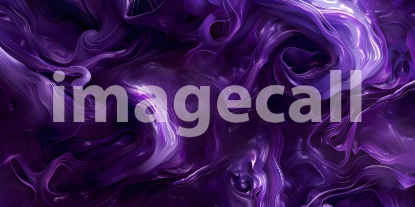 Enigmatic Purple Swirls Background, Mysterious Dark Purple Swirls - Ai Generated