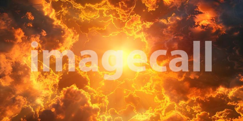 Beautiful Groovy Sun Background, Radiant Retro: Groovy Sun Background with a Beautiful Touch - Ai Generated