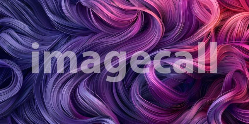 Beautiful Wavy Hair Background, Background Featuring Beautiful Tangle Wavy Hair - Ai Generated