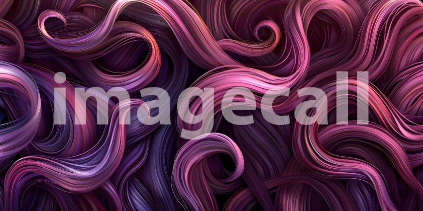 Beautiful Wavy Hair Background, Background Featuring Beautiful Tangle Wavy Hair - Ai Generated