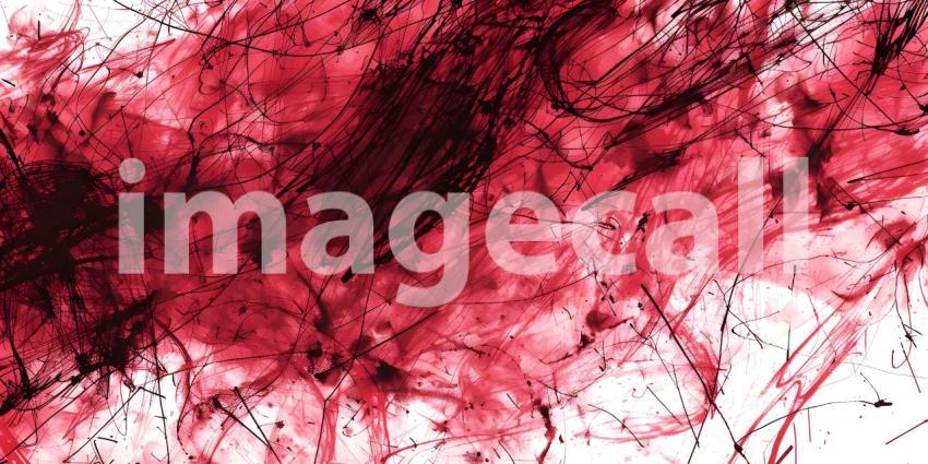 Chaotic ink pen or marker scribble texture background - Ai Generated