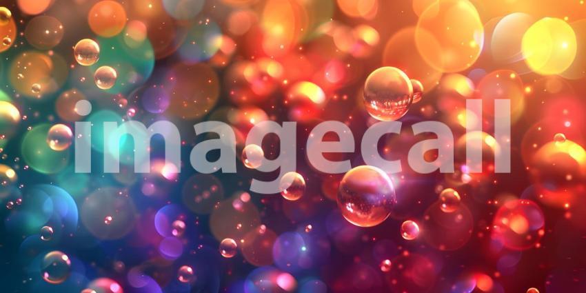 Colorful Celebration Background, Celebration Background Bursting with Color Balloons - Ai Generated