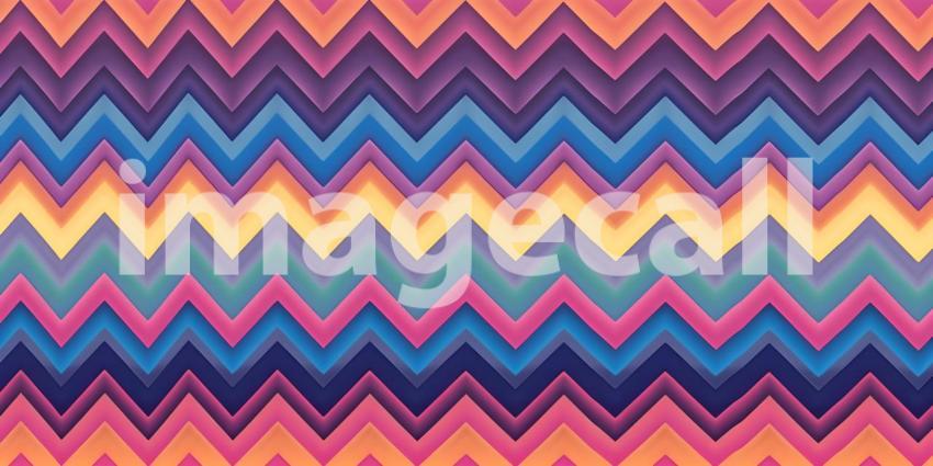 Zigzag seamless pattern background - Ai Generated