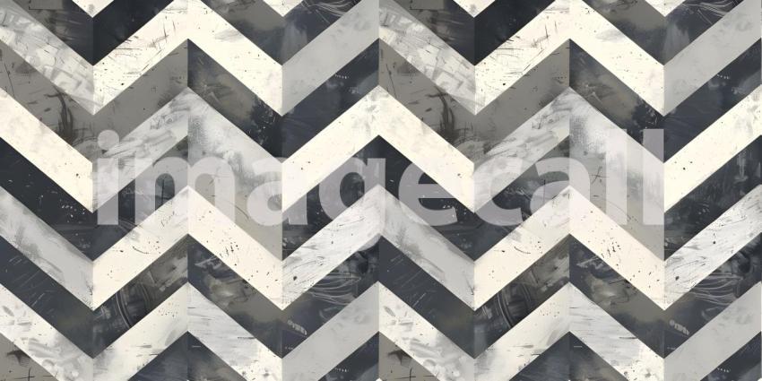 Zigzag seamless pattern background - Ai Generated