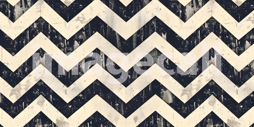Zigzag seamless pattern background - Ai Generated