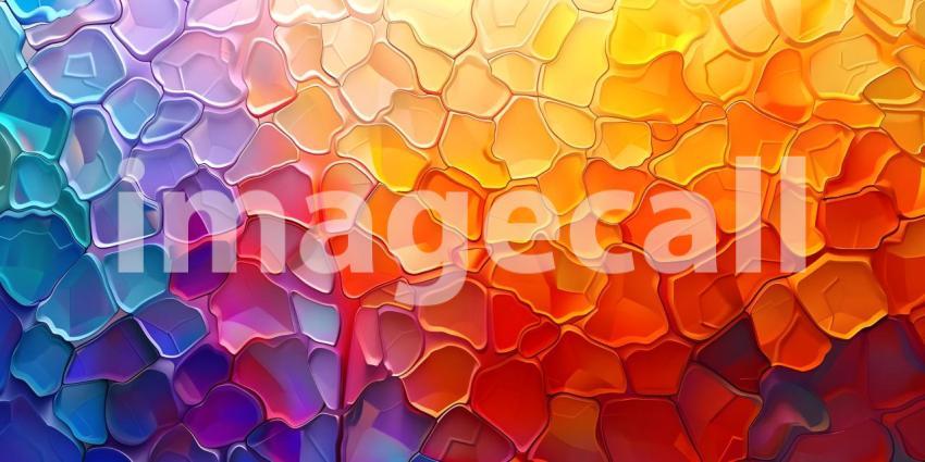 Abstract multicolored saturated bright art background in the for