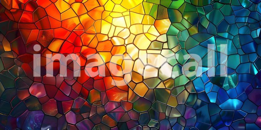 Abstract multicolored saturated bright art background in the for