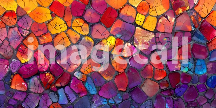 Abstract multicolored saturated bright art background in the for