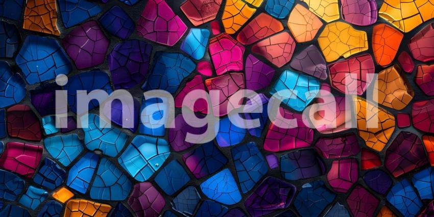 Abstract multicolored saturated bright art background in the for